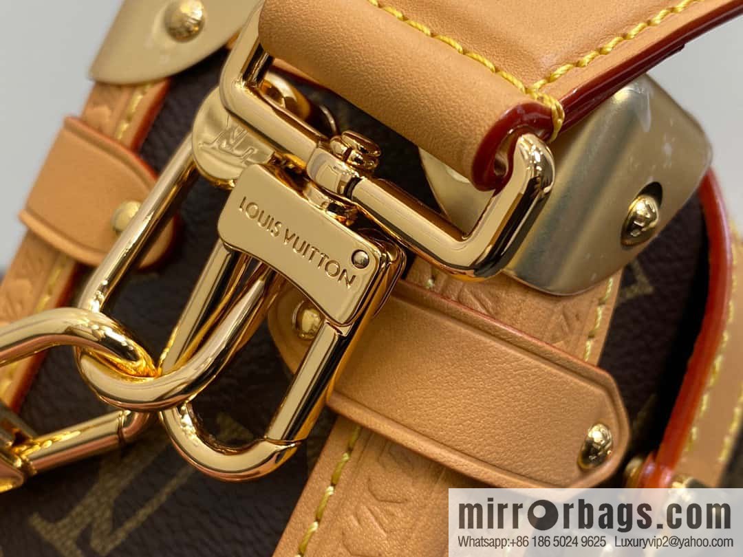 [Boutique‑grade] M46815 monogram mini soft box series side trunk mini handbag M46358 mini monogram