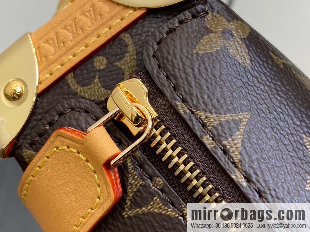 [Boutique‑grade] M46815 monogram mini soft box series side trunk mini handbag M46358 mini monogram