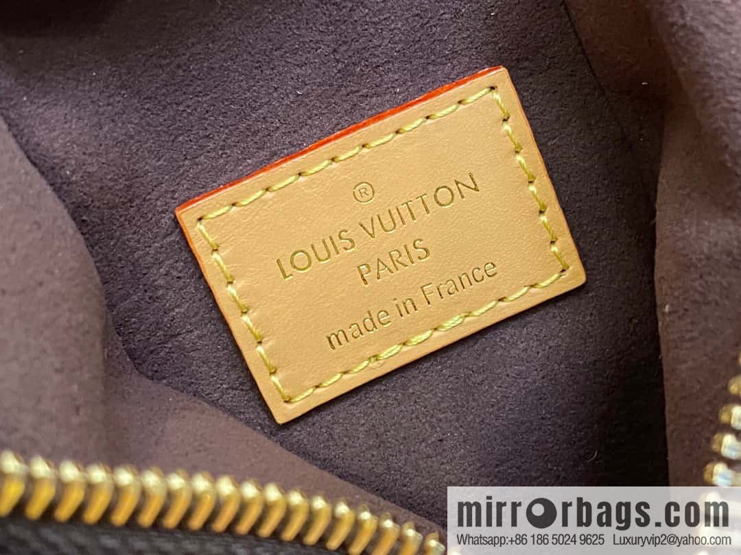 [Boutique‑grade] M46815 monogram mini soft box series side trunk mini handbag M46358 mini monogram