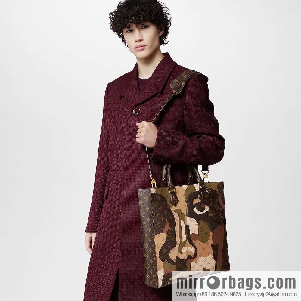 [Boutique‑grade] M46679 monogram eye men's bag briefcase series SAC PLAT NV handbag