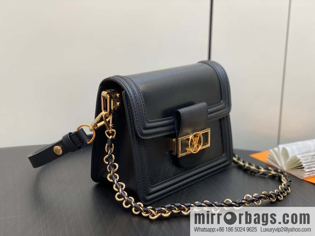 [Boutique‑grade] M55964 black epi Daphne series DAUPHINE mini handbag M23559 M23358