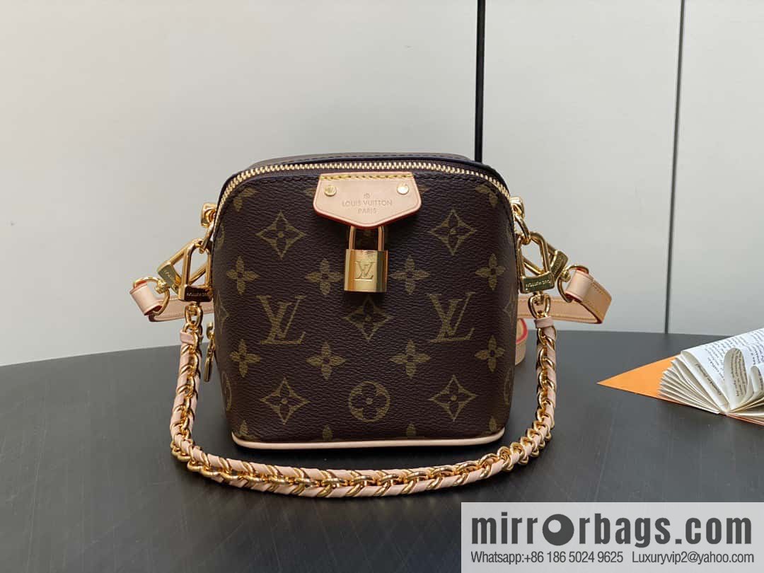 [Premium‑quality] M47096 monogram chain bag series JUST IN CASE handbag Just In Case handbag