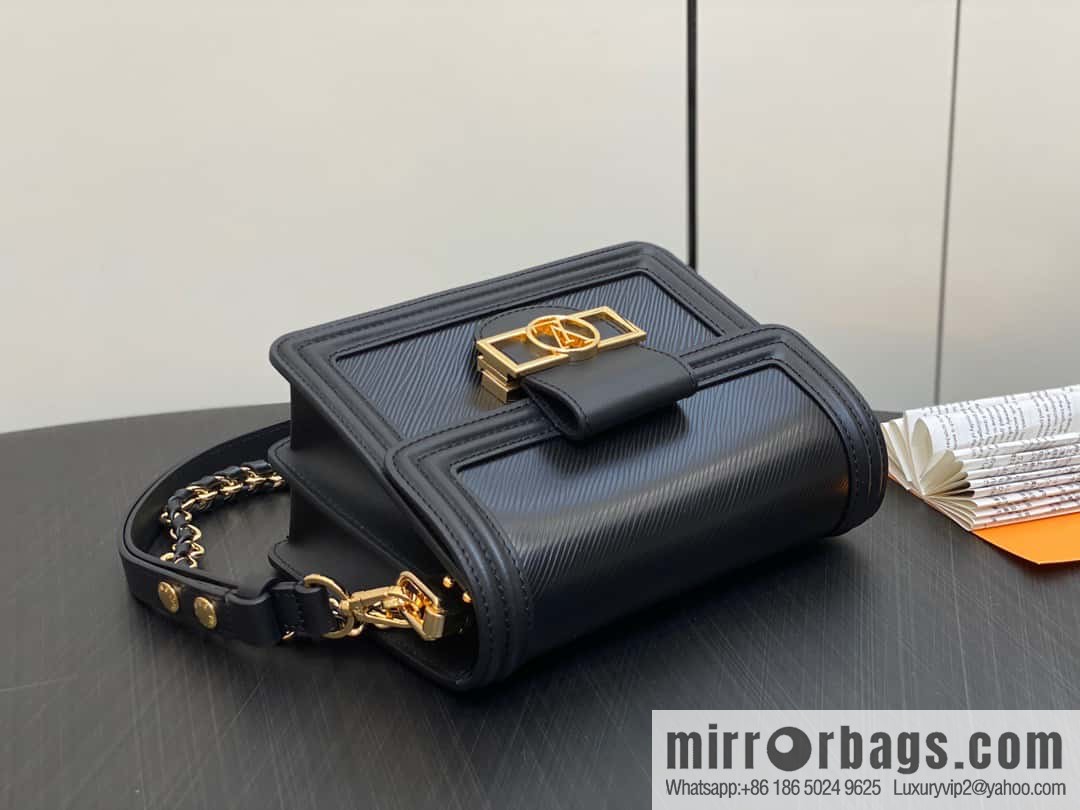 [Boutique‑grade] M55964 black epi Daphne series DAUPHINE mini handbag M23559 M23358
