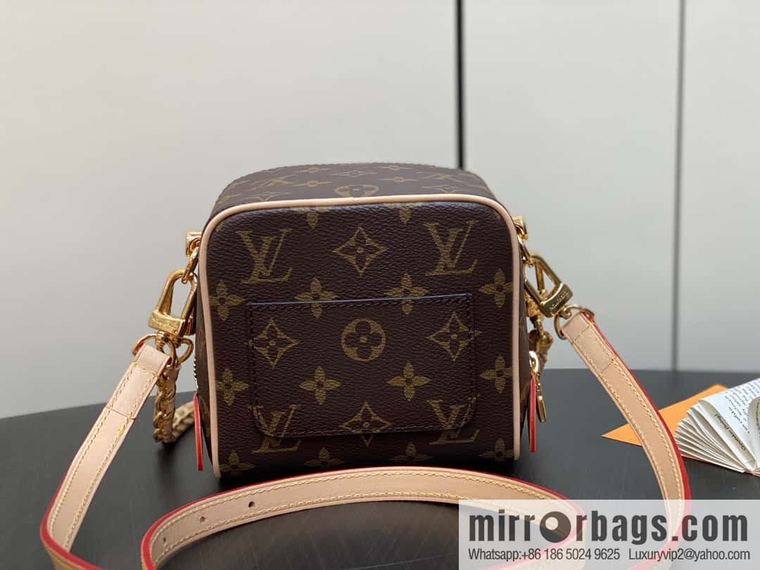 [Premium‑quality] M47096 monogram chain bag series JUST IN CASE handbag Just In Case handbag