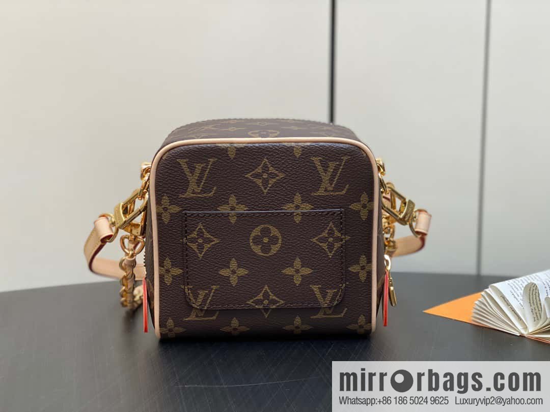 [Premium‑quality] M47096 monogram chain bag series JUST IN CASE handbag Just In Case handbag