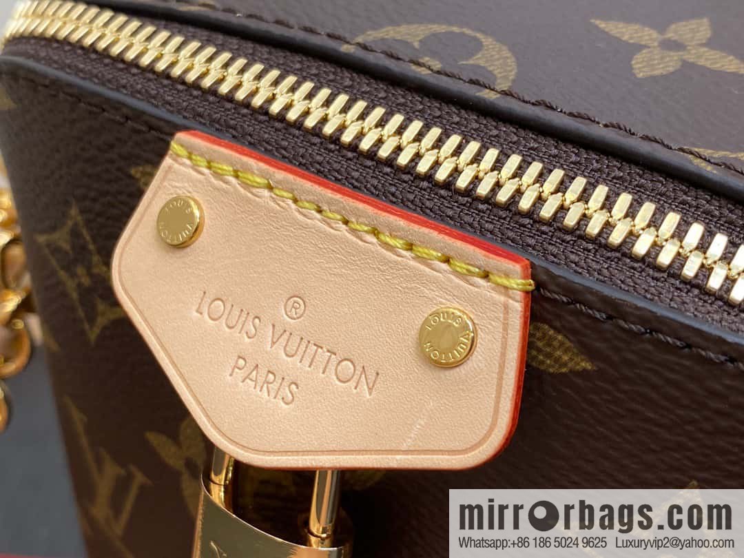 [Premium‑quality] M47096 monogram chain bag series JUST IN CASE handbag Just In Case handbag