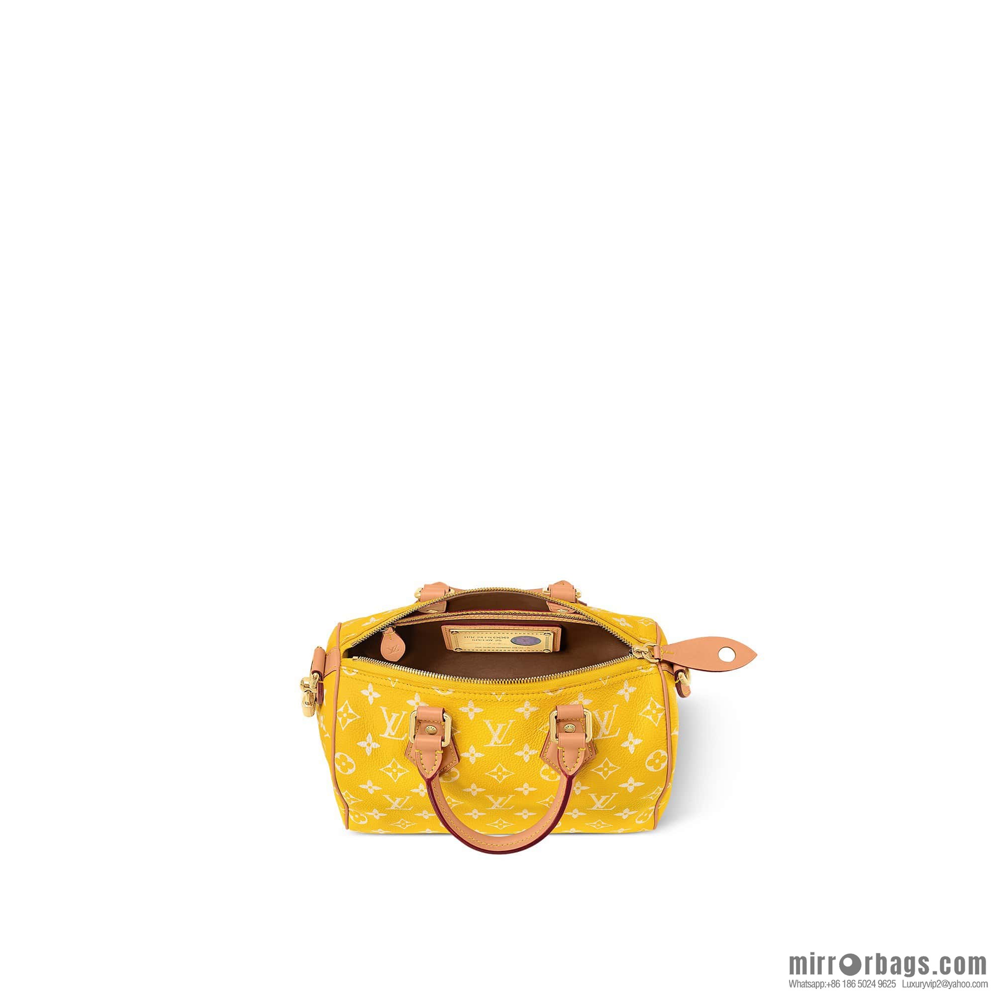 [Boutique‑grade] M24426 yellow SPEEDY P9 BANDOULIZRE25 handbag