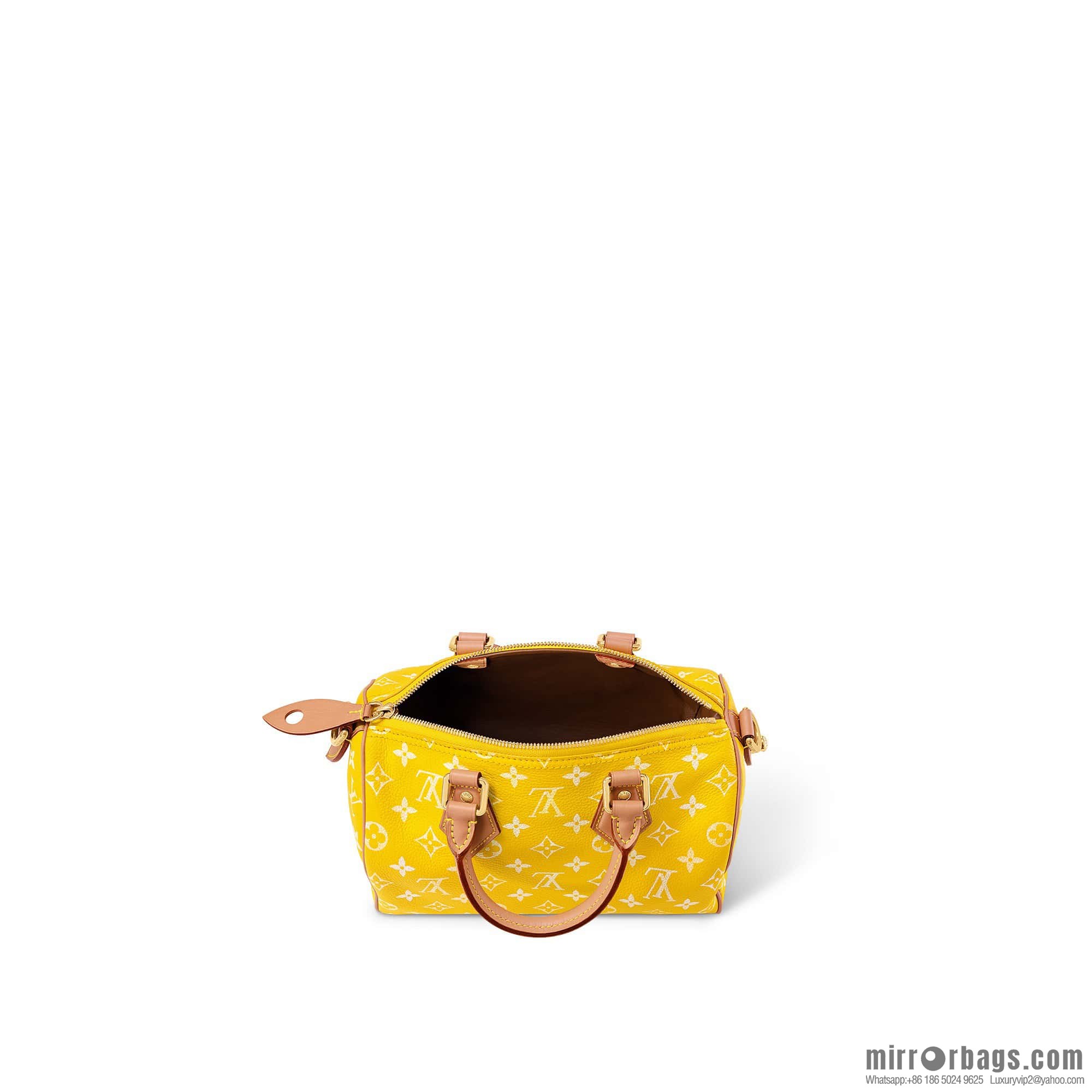 [Boutique‑grade] M24426 yellow SPEEDY P9 BANDOULIZRE25 handbag