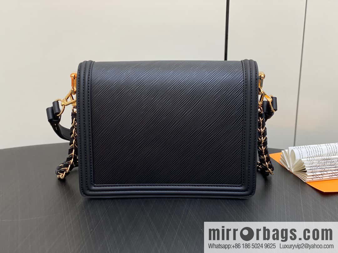 [Boutique‑grade] M56141 black epi Daphne series DAUPHINE medium handbag M23635 this Dauphine medium handbag
