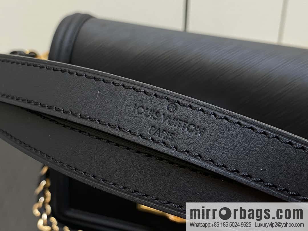 [Boutique‑grade] M56141 black epi Daphne series DAUPHINE medium handbag M23635 this Dauphine medium handbag