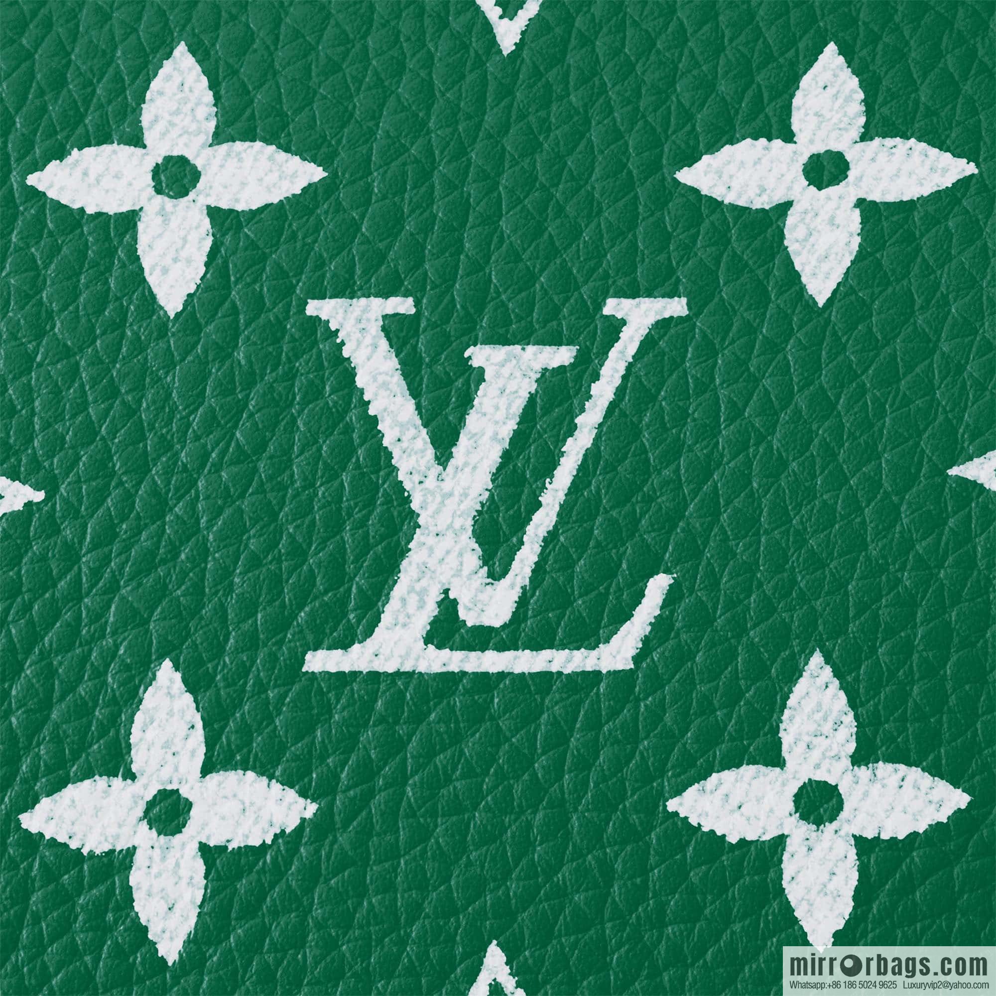 [Boutique‑grade] M24423 green, full leather pillow bag speedy series SPEEDY P9 BANDOULIIZRE25 handbag