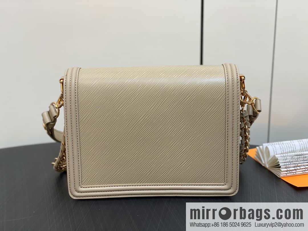 [Boutique‑grade] M23635 khaki epi Daphne series DAUPHINE medium handbag M23635 This Dauphine medium handbag