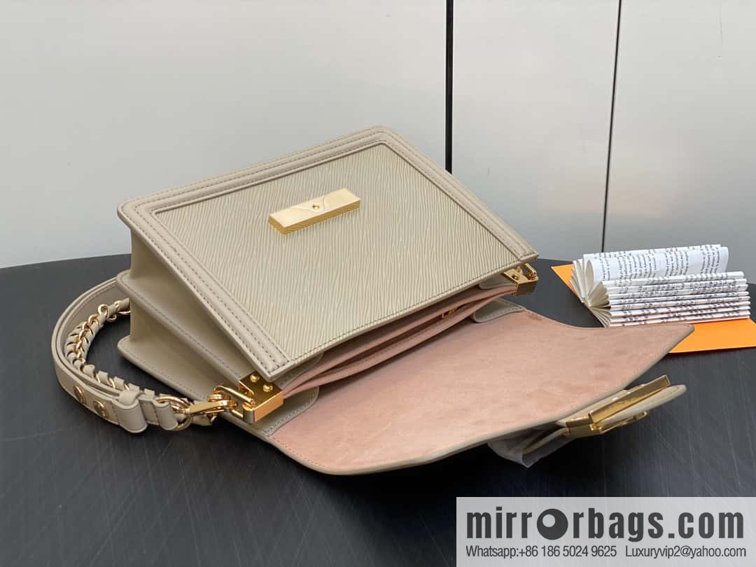 [Boutique‑grade] M23635 khaki epi Daphne series DAUPHINE medium handbag M23635 This Dauphine medium handbag