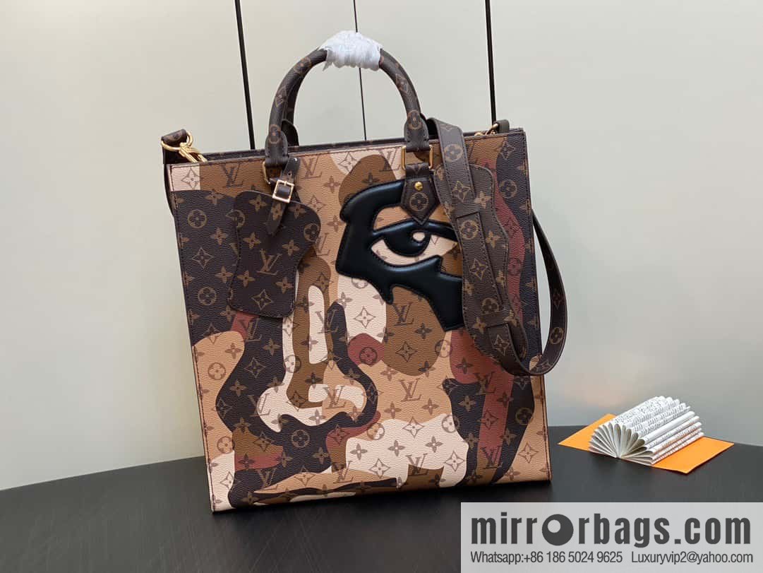 [Boutique‑grade] M46679 monogram eye men's bag briefcase series SAC PLAT NV handbag