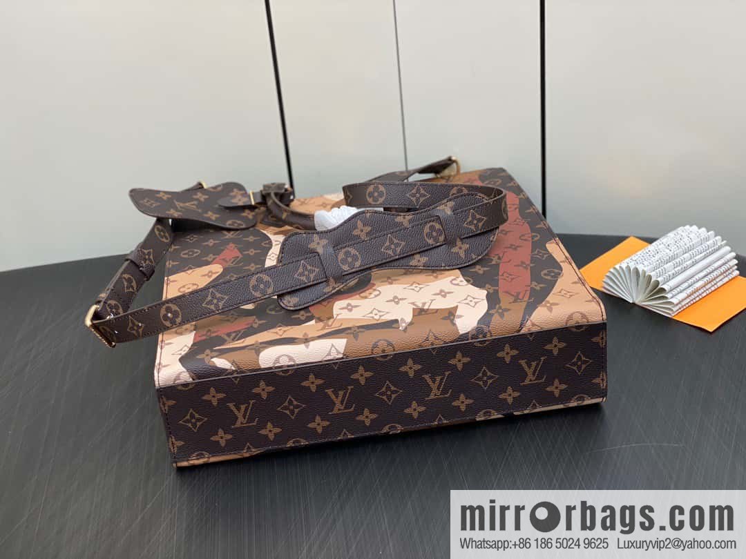 [Boutique‑grade] M46679 monogram eye men's bag briefcase series SAC PLAT NV handbag