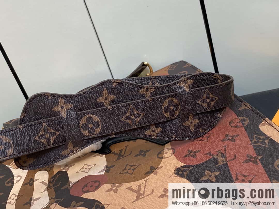 [Boutique‑grade] M46679 monogram eye men's bag briefcase series SAC PLAT NV handbag