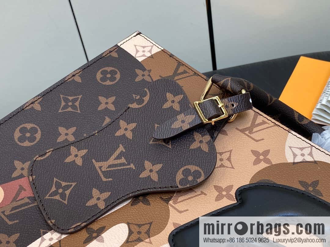 [Boutique‑grade] M46679 monogram eye men's bag briefcase series SAC PLAT NV handbag