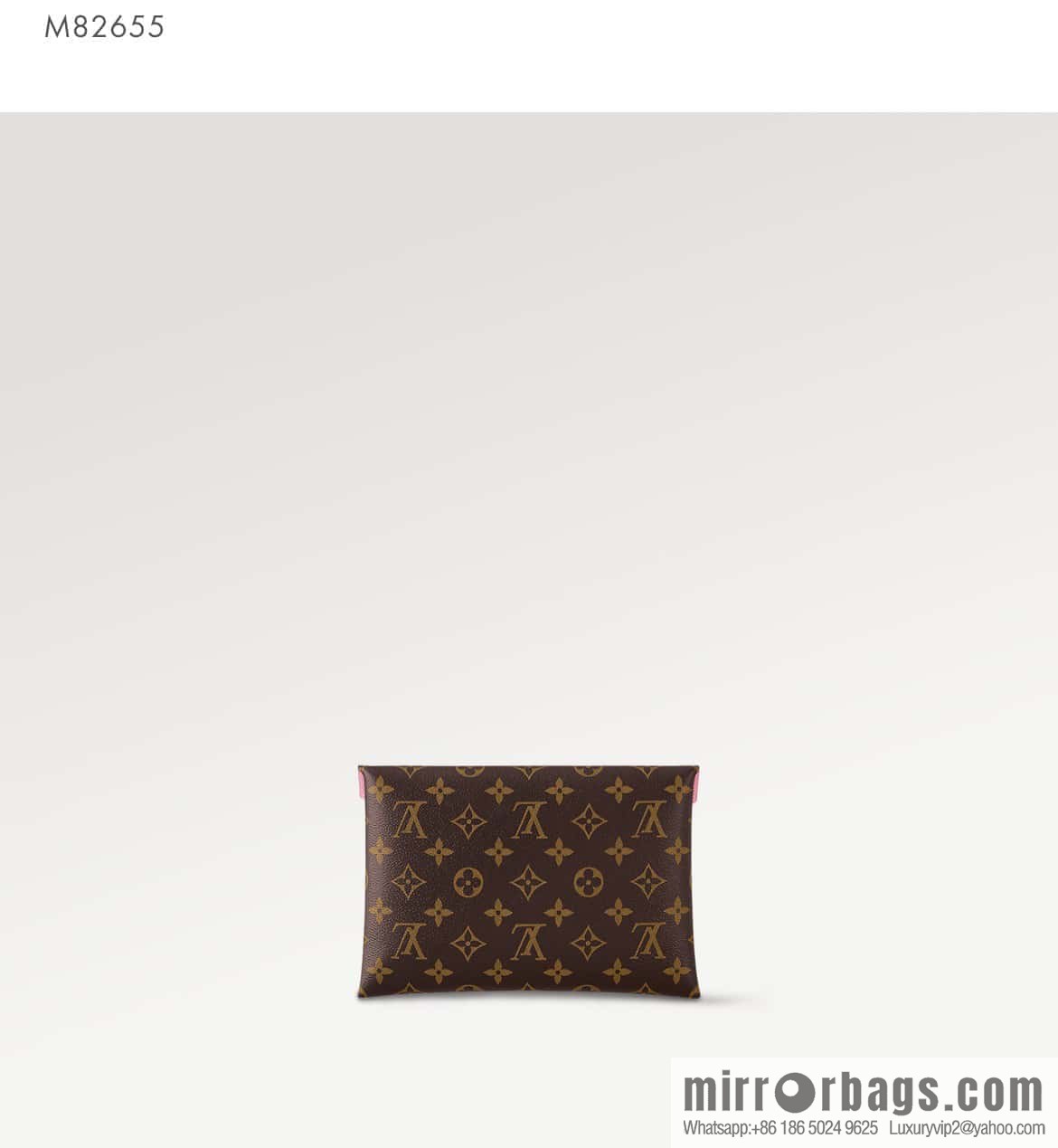 [Boutique‑grade] 2023 Christmas M82655 Christmas model, silk screen three-piece series Kirigami Pochette clutch bag