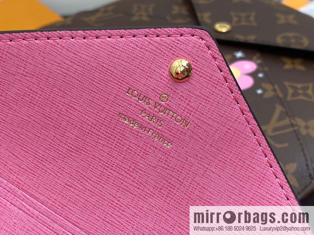 [Boutique‑grade] 2023 Christmas M82655 Christmas model, silk screen three-piece series Kirigami Pochette clutch bag