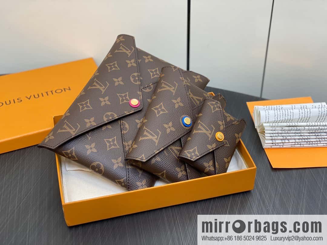 [Boutique‑grade] M82981 monogram three-piece series, the new Kirigami Poschet clutch bag