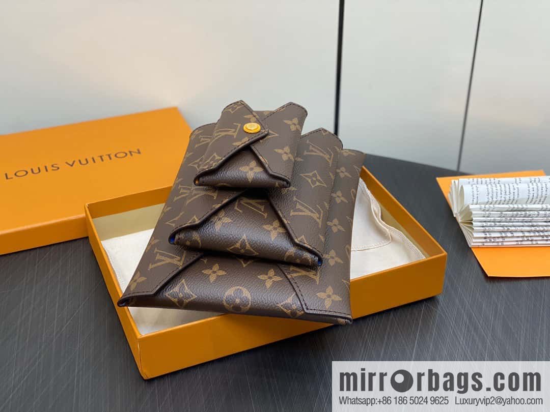 [Boutique‑grade] M82981 monogram three-piece series, the new Kirigami Poschet clutch bag