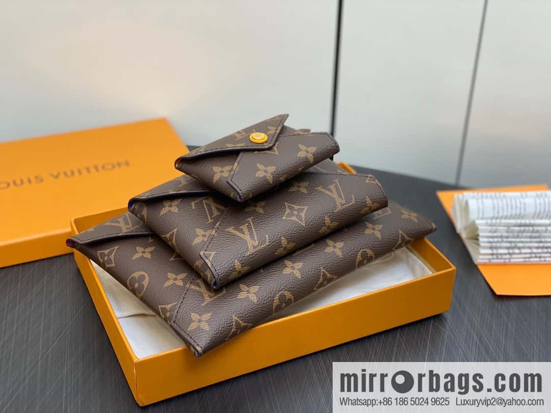 [Boutique‑grade] M82981 monogram three-piece series, the new Kirigami Poschet clutch bag