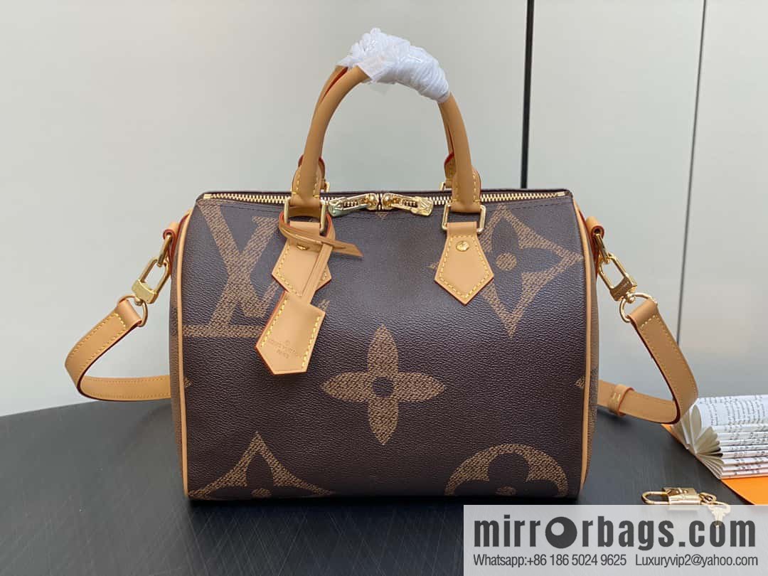 [Boutique‑grade] M44601 monogram yellow leather speedy pillow bag series SPEEDY BANDOULIZRE 25 handbag