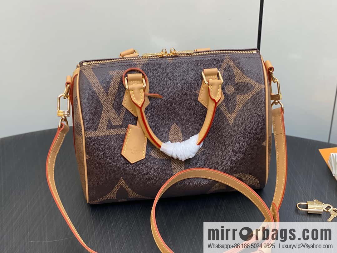 [Boutique‑grade] M44601 monogram yellow leather speedy pillow bag series SPEEDY BANDOULIZRE 25 handbag