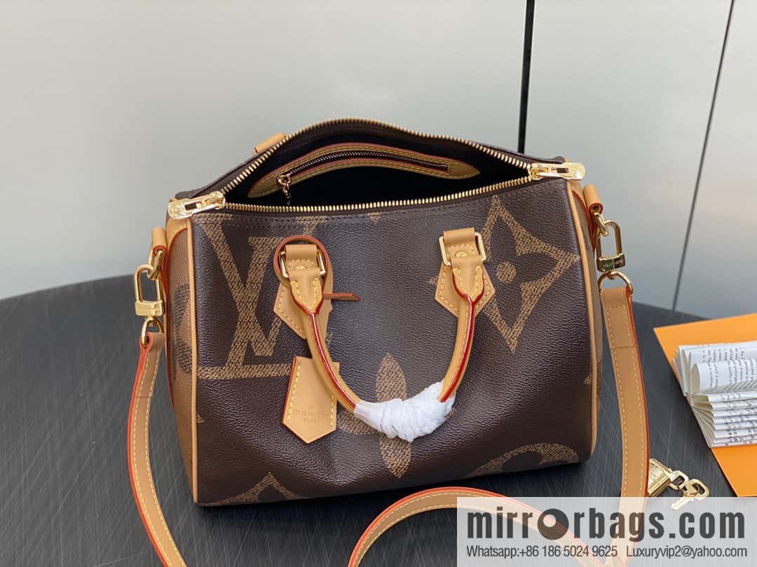 [Boutique‑grade] M44601 monogram yellow leather speedy pillow bag series SPEEDY BANDOULIZRE 25 handbag