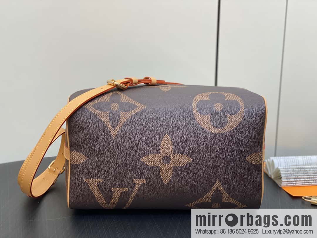 [Premium‑quality] M46602 monogram yellow leather speedy pillow bag series speedy Bandoulière 30 handbag