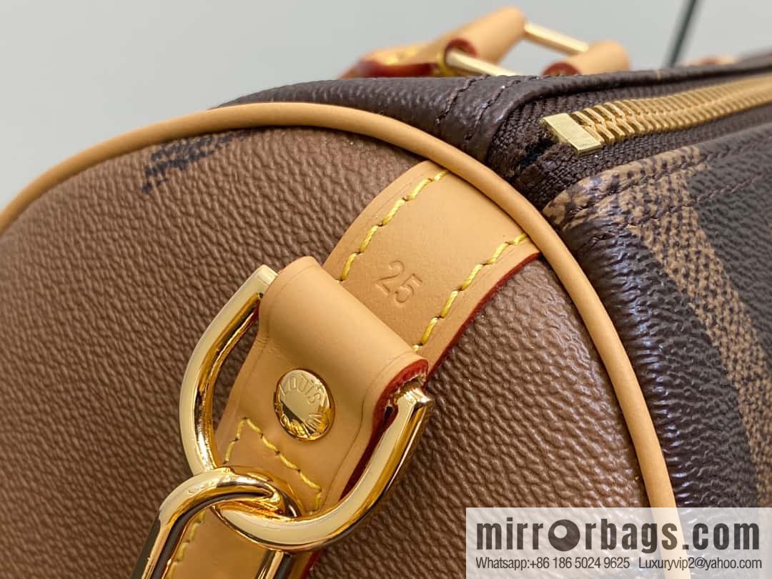 [Premium‑quality] M46602 monogram yellow leather speedy pillow bag series speedy Bandoulière 30 handbag