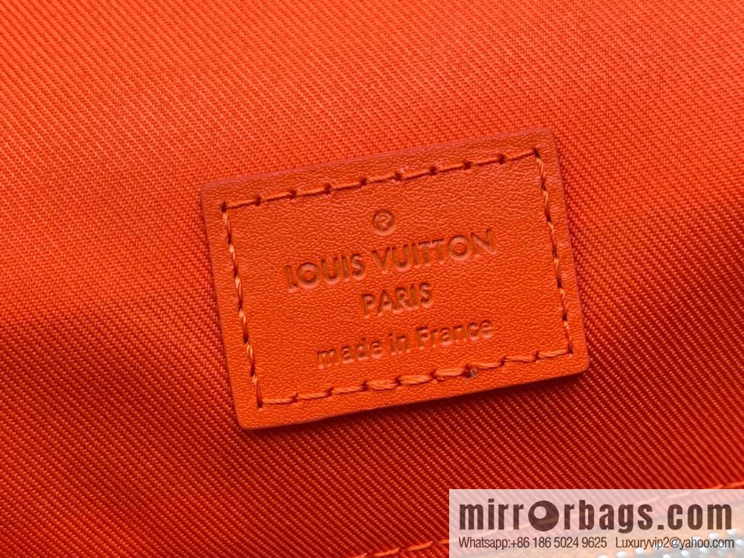[Boutique‑grade] M46814 monogram orange backpack series CHRISTOPHER medium backpack