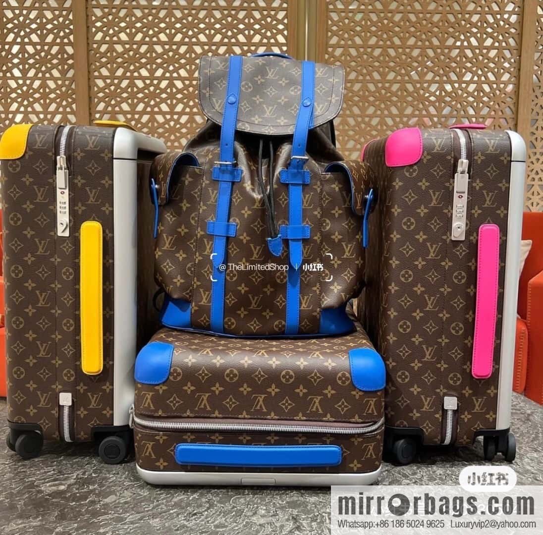 [Premium‑quality] M46813 monogram blue backpack series CHRISTOPHER medium backpack