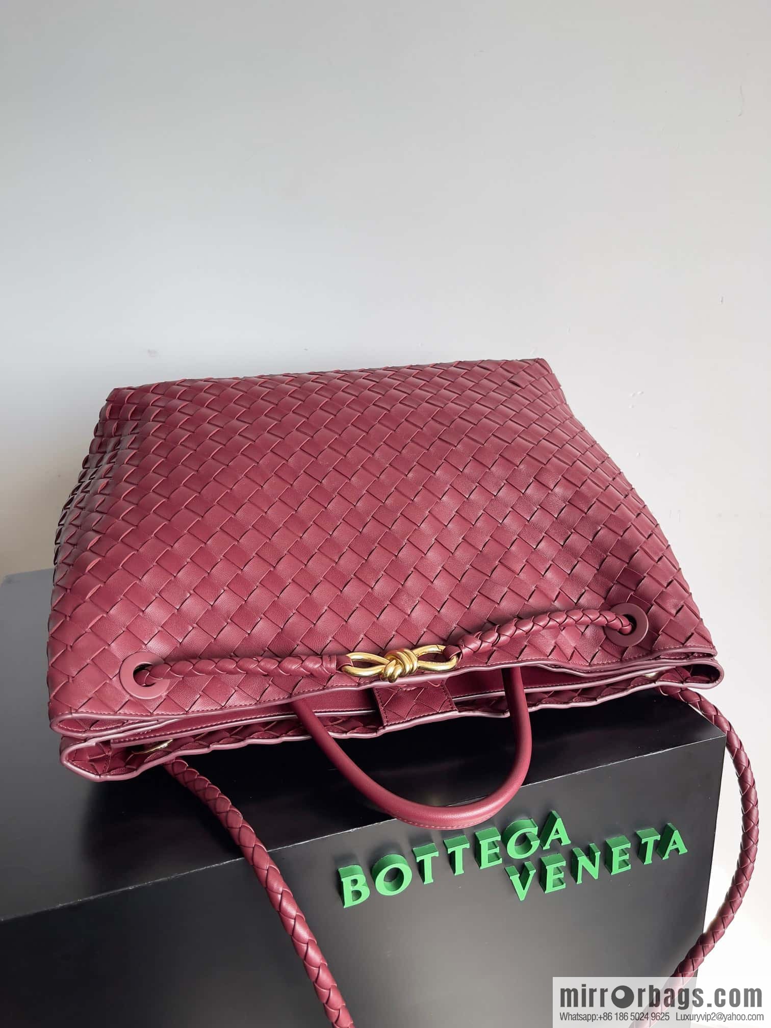 Bottega Veneta Summer Collection Andiamo Handbag, Model Number: 743575