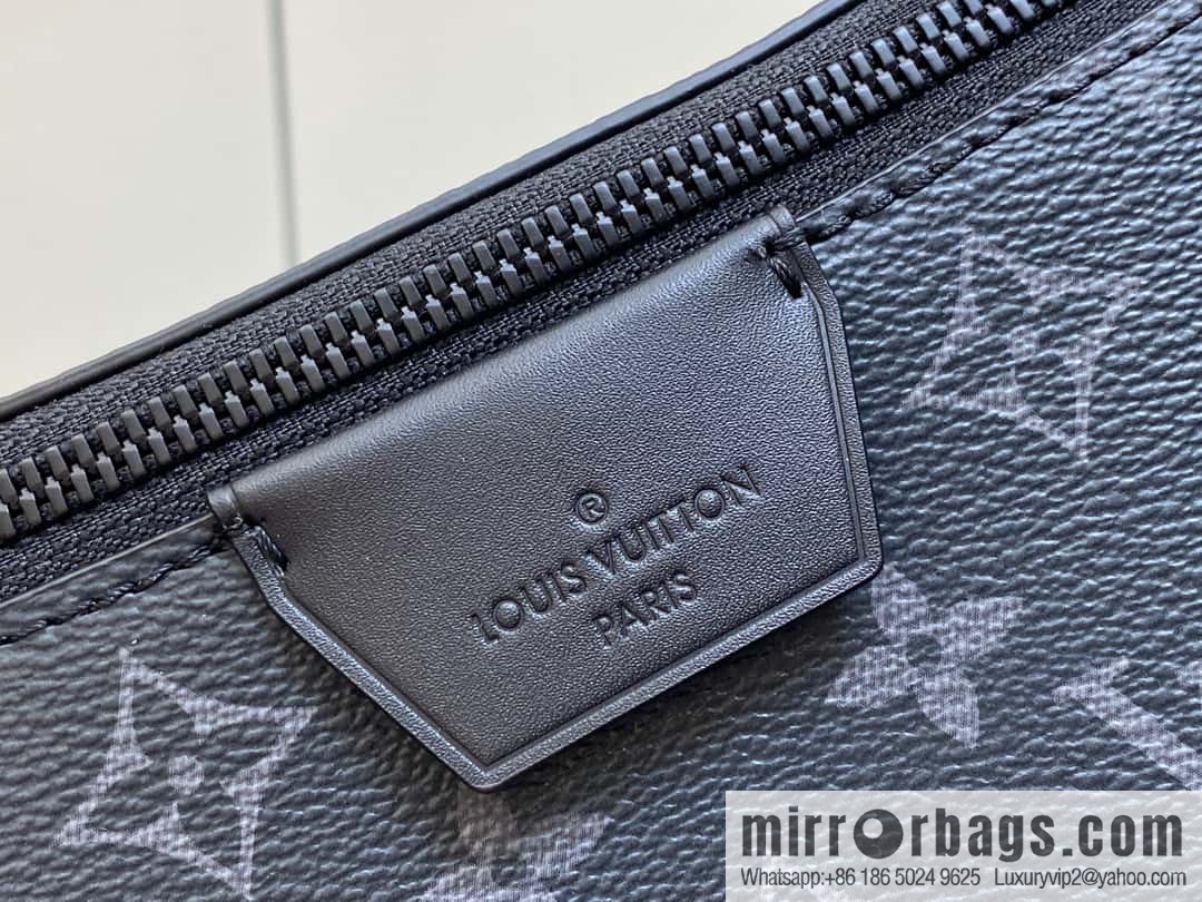 [Boutique‑grade] M23835 black flower, men's bag moon bag series, new LV MOON CROSSBODY handbag in autumn and winter