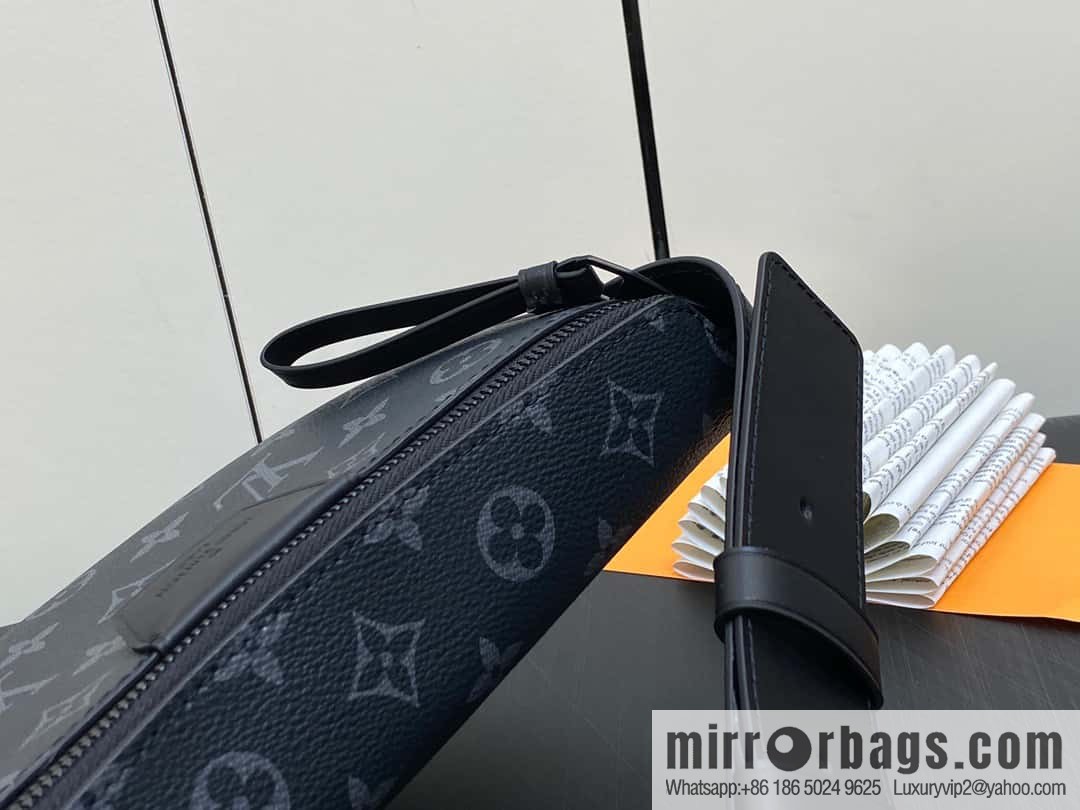 [Boutique‑grade] M23835 black flower, men's bag moon bag series, new LV MOON CROSSBODY handbag in autumn and winter