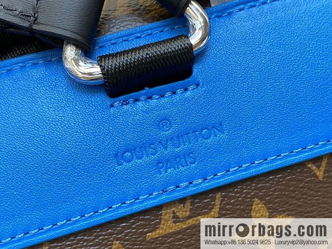 [Premium‑quality] M46813 monogram blue backpack series CHRISTOPHER medium backpack