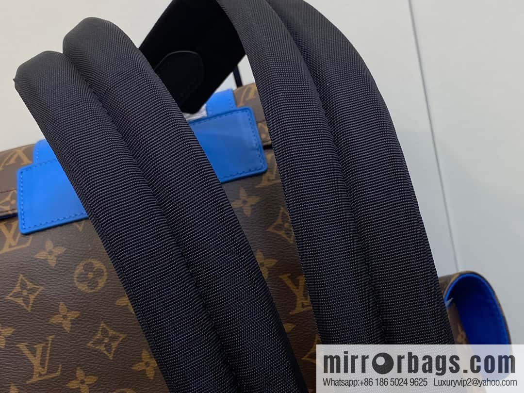 [Premium‑quality] M46813 monogram blue backpack series CHRISTOPHER medium backpack