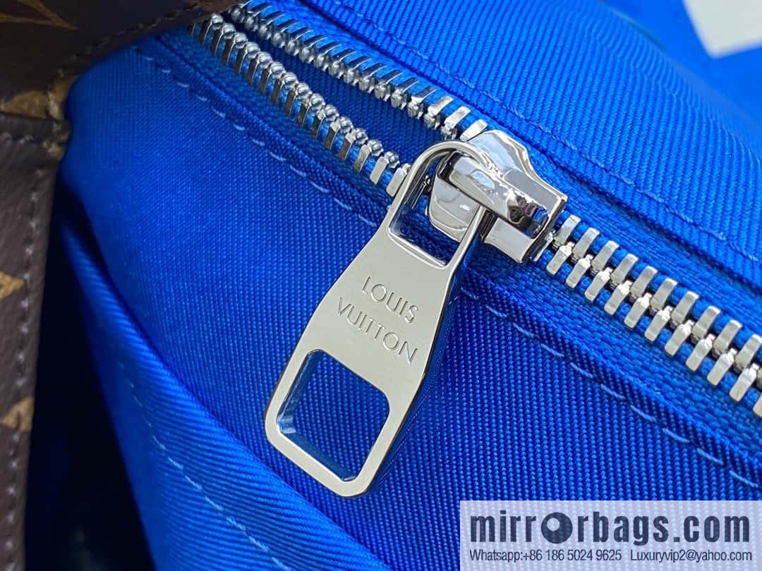 [Premium‑quality] M46813 monogram blue backpack series CHRISTOPHER medium backpack