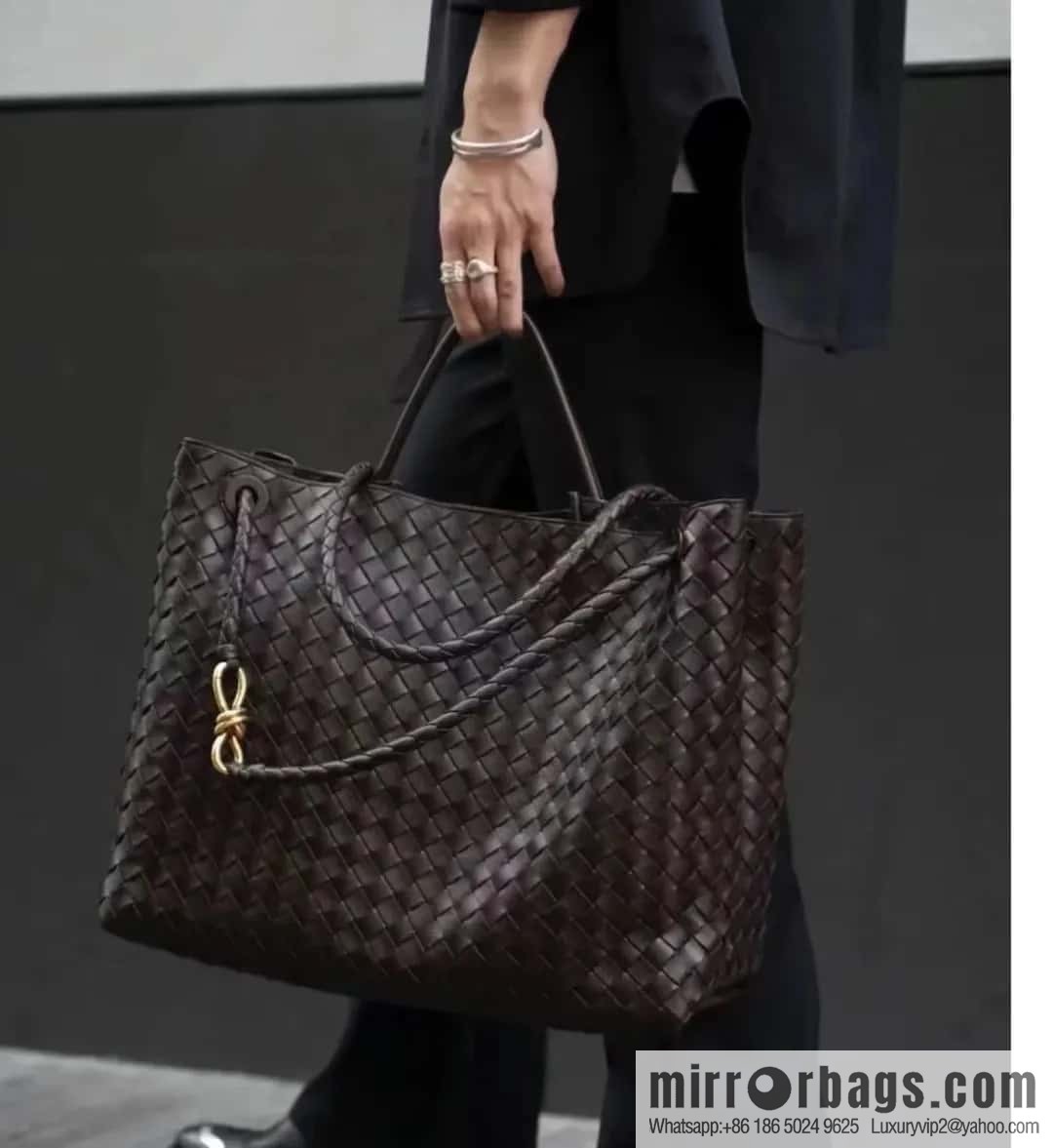 Bottega Veneta Summer Collection Andiamo Handbag, Model Number: 743575