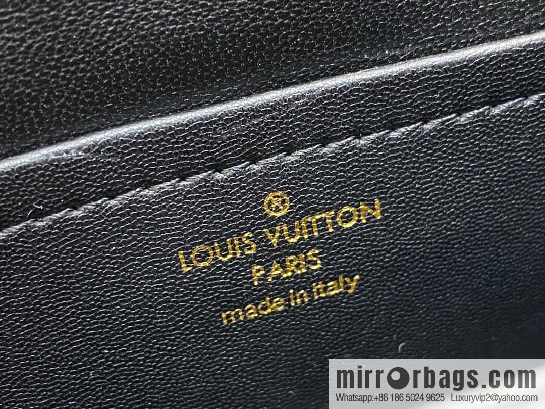 [Boutique‑grade] M82752 black M23526 full leather chain bag series PICO GO-14 handbag