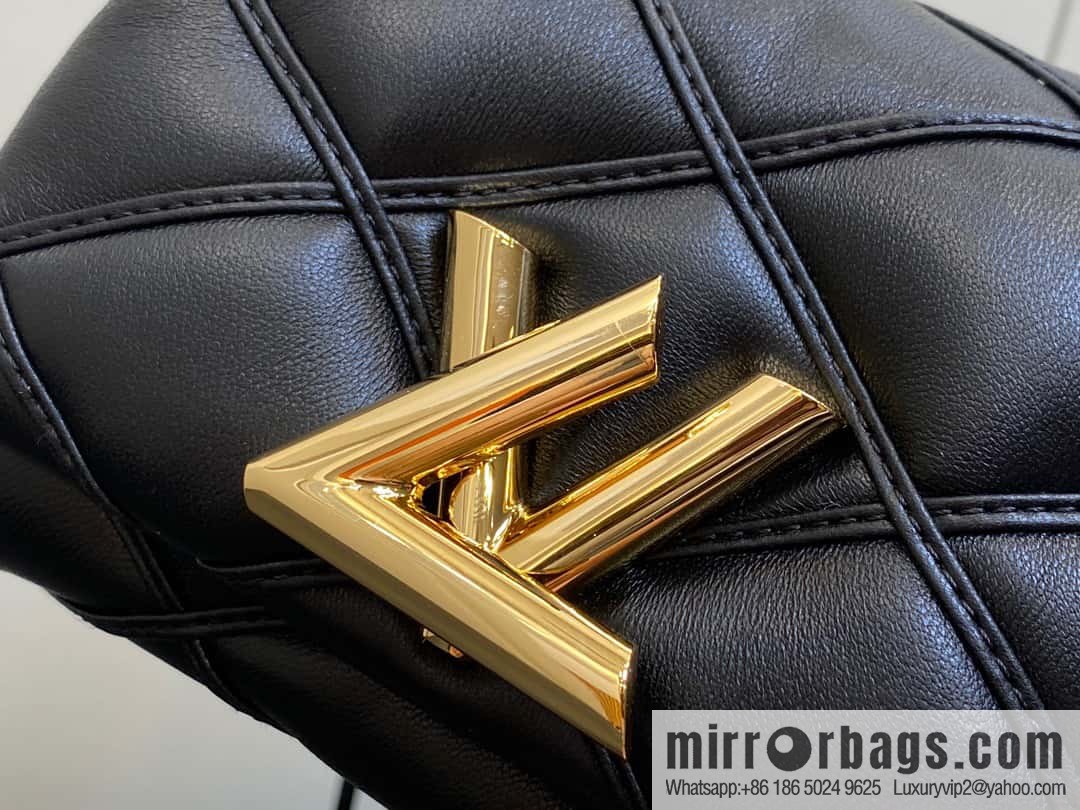 [Boutique‑grade] M82752 black M23526 full leather chain bag series PICO GO-14 handbag