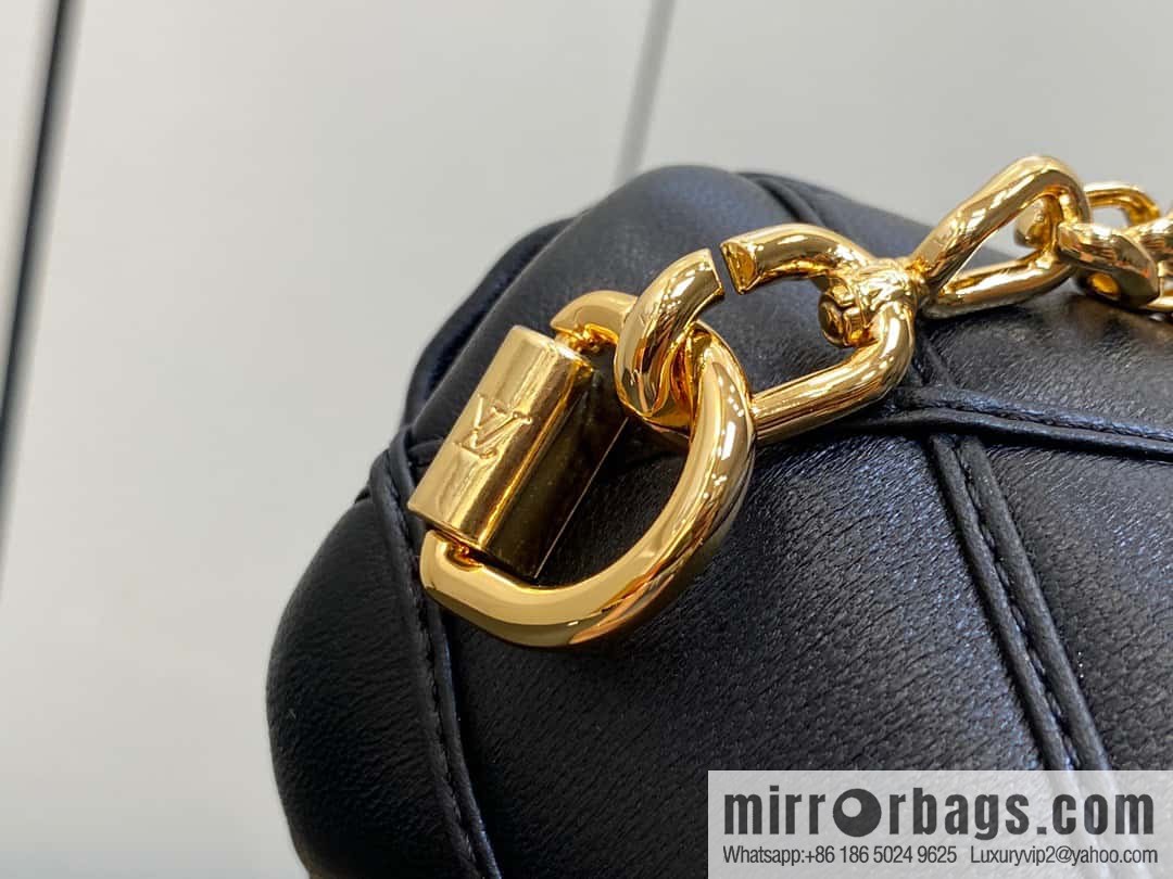 [Boutique‑grade] M82752 black M23526 full leather chain bag series PICO GO-14 handbag