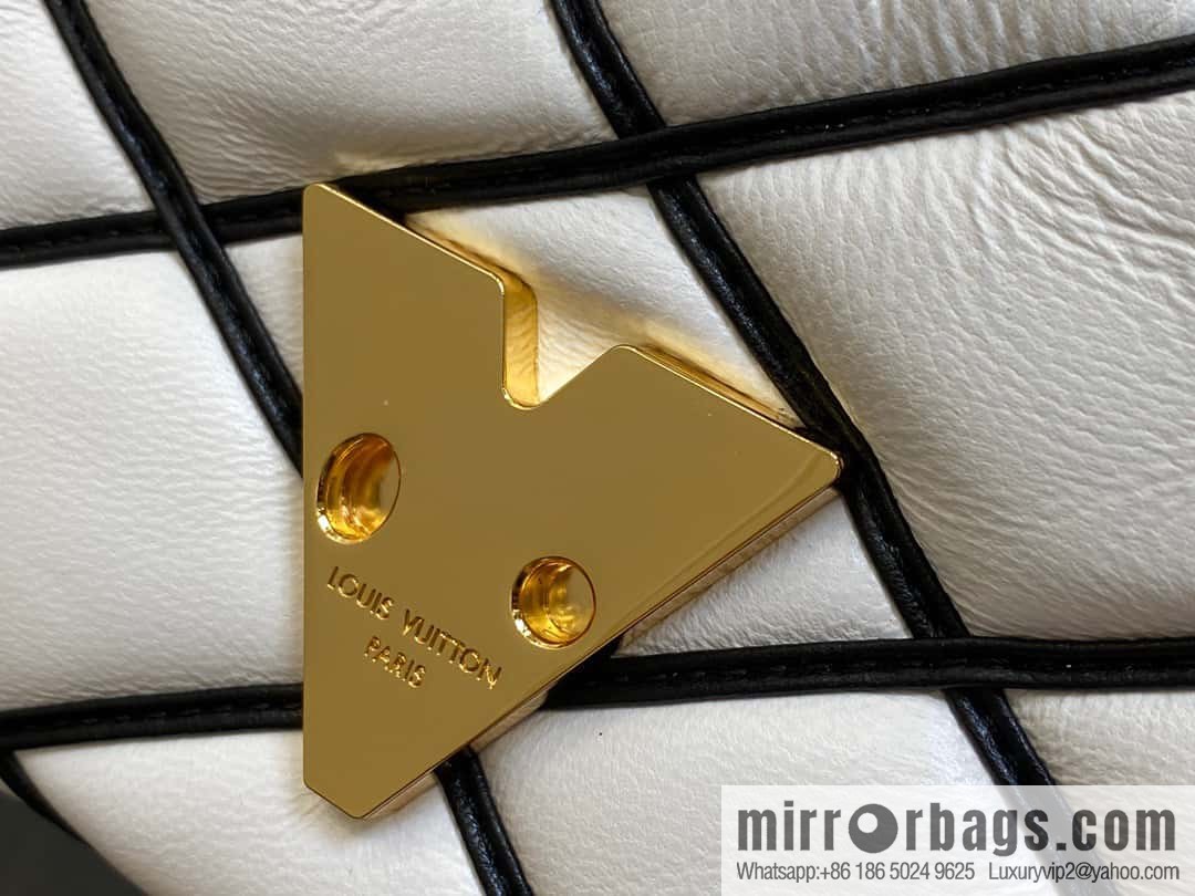[Boutique‑grade] M82752 white M23526 M23762 full leather chain bag series PICO GO-14 handbag