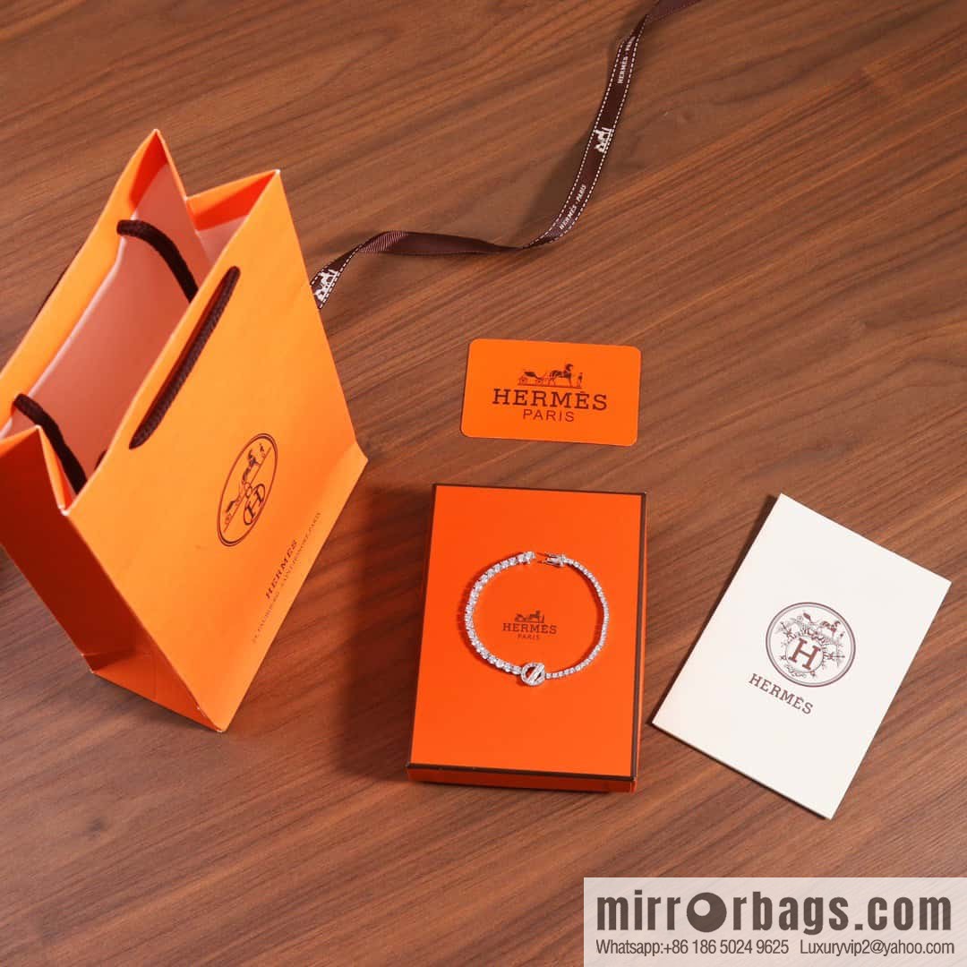 ❤️New ☑️ Hermès HERMES full diamond OT bracelet