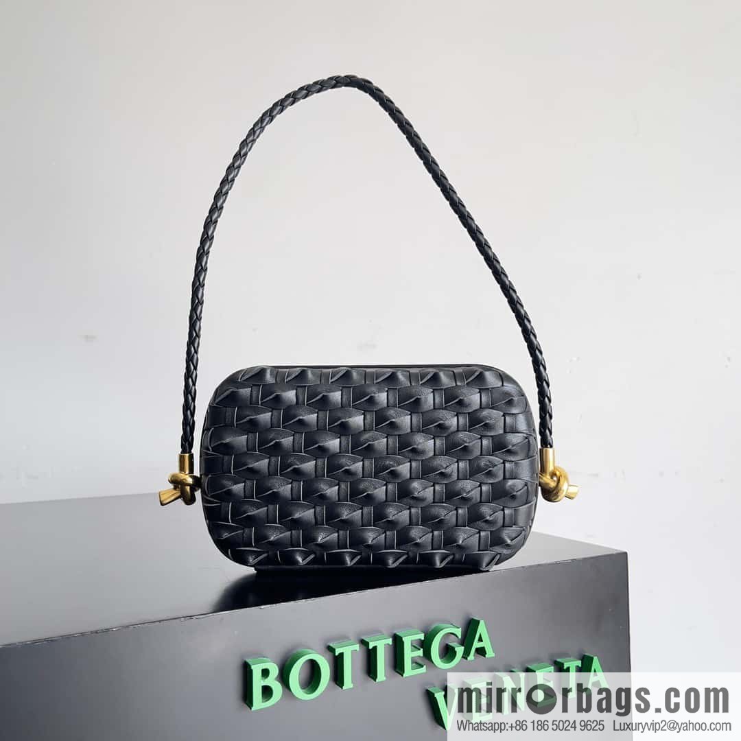 BottegaVeneta BV Knot | minaudiere: 717623 black