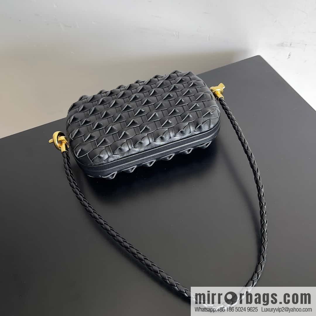 BottegaVeneta BV Knot | minaudiere: 717623 black