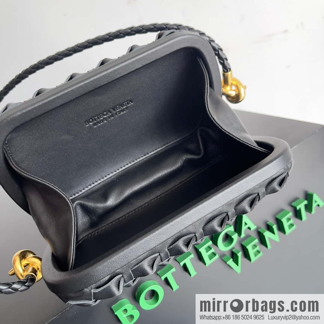 BottegaVeneta BV Knot | minaudiere: 717623 black