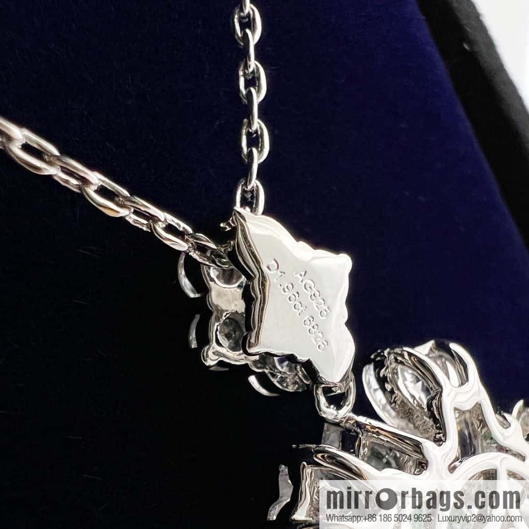 [High-end] Tiffany Paraiba Fireworks Snowflake Cut Necklace Ring