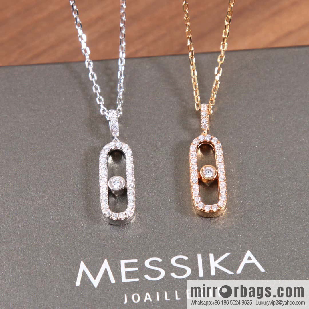 ☀️Messika Messika MOVE UNO Full Diamond Necklace ☀️